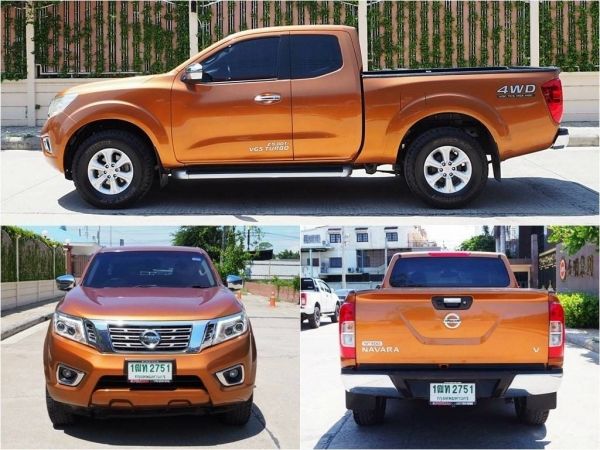 NISSAN NP300 NAVARA KING CAB 2.5 V 4WD  เกียร์MANUAL 4X4 สภาพนางฟ้า รูปที่ 3