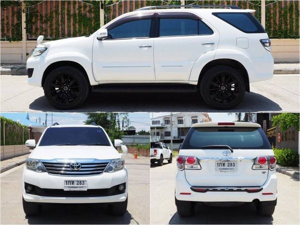 TOYOTA FORTUNER 2.7 V 2WD CHAMP  เกียร์AUTO สีขาว(นิยม) สภาพนางฟ้า รูปที่ 3