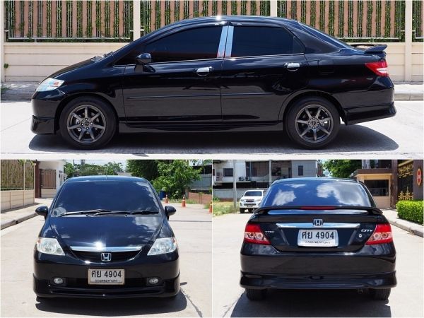 HONDA CITY 1.5 E-VTEC (AS) SPORT ปี 2004 จดปี 2005สวยมาก รถบ้านมือเดียว รูปที่ 3