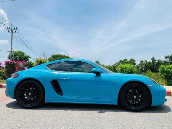 Porsche Cayman 718 Miami Blue 2017 รูปที่ 3