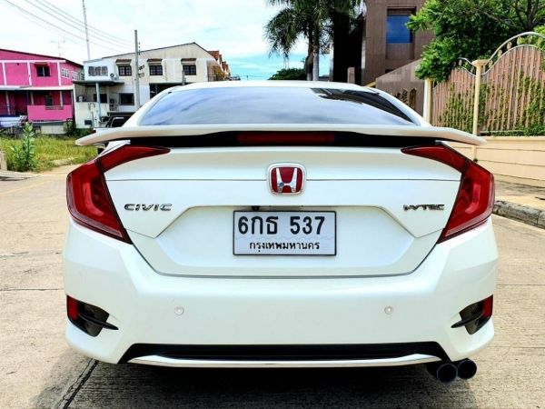 HONDA CIVIC FC 1.8 EL i-VTEC ปี 2017 ท๊อปสุด สีขาวมุก ชุดแต่งเป็นแสน รูปที่ 3