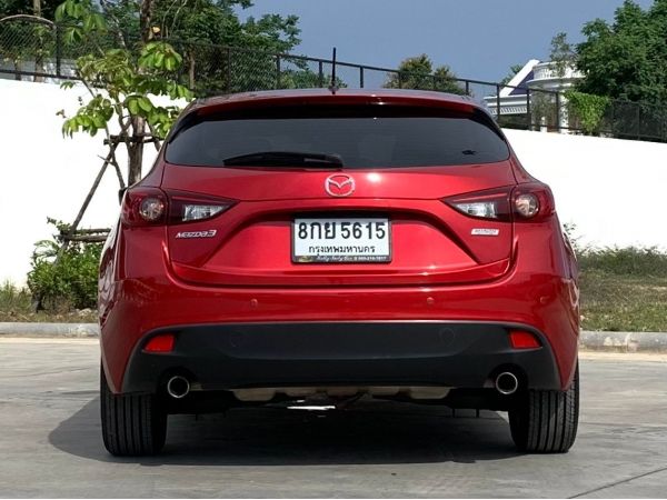 2014 MAZDA 3 2.0S สีแดง เครดิตดีฟรีดาวน์ รูปที่ 3