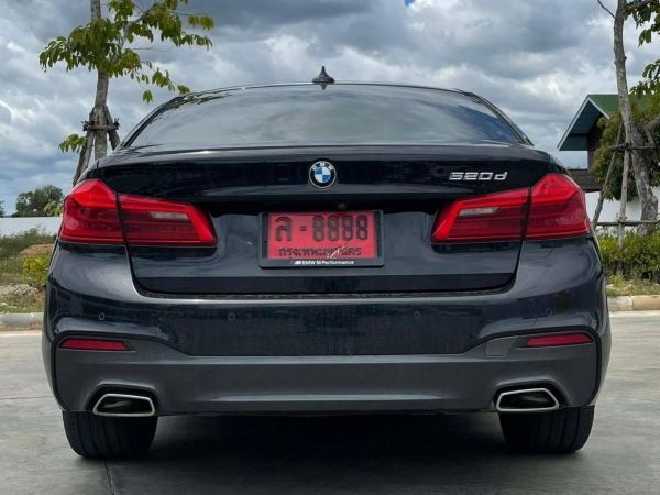 BMW 520D M SPORT 2.0 ปี 2019 AUTO สีดำ รูปที่ 3