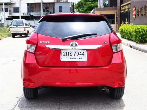 TOYOTA YARIS 1.2 G CVT ปี 2014 เกียร์AUTO สภาพนางฟ้า รูปที่ 3