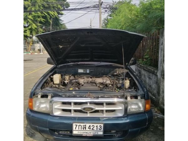 Ford ranger ปี2001 สีเขียว เครื่อง1jz ติดแก๊ส เกียร์ออโต้ ราคาถูก รูปที่ 3