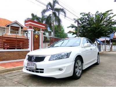 HONDA ACCORD G8 สีขาวไม่เคยแก็สเครื่อง 2.4ขับดี ราคาพิเศษ พร้อมชุดแต่งMODULO รูปที่ 3