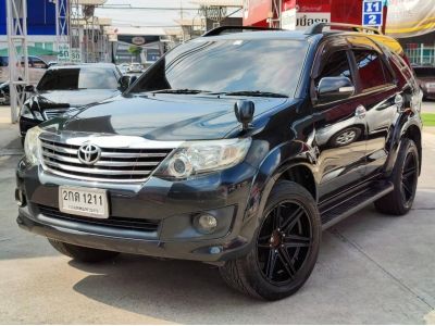 2013 Toyota Fortuner 2.7V เบนซิน Lpg   เครดิตดีฟรีดาวน์ รูปที่ 3