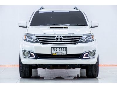 2013 TOYOTA  FORTUNER  3.0 V 2WD  ผ่อน 6,336 บาท 12เดือนแรก รูปที่ 3