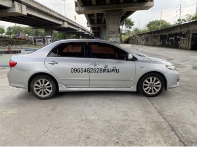 2008 TOYOTA ALTIS 1.8 E สีเทา รถมือเดียว ติดแก๊สหัวฉีด ถังโดนัท รูปที่ 3