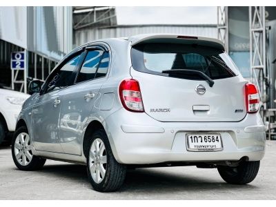 2013 Nissan March 1.2 V เครดิตดีฟรีดาวน์ ผ่อนเพียง 4,xxx เท่านั้น รูปที่ 3