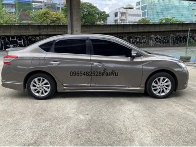 2013 NISSAN SYLPHY 1.6E สีน้ำตาล รถสวยเดิม ไม่แก๊สขับดี รูปที่ 3