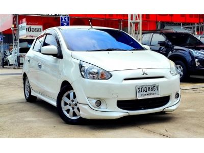 2012 Mitsubishi Mirage 1.2GLX TOP  ผ่อนเพียง 4,xxx เท่านั้น รูปที่ 3