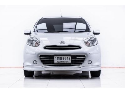 2012 NISSAN MARCH 1.2 V ผ่อน 2,010 บาท 12 เดือนแรก รูปที่ 3