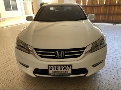 2013 Honda Accord G9 2.4 Tech รถบ้านแท้ ไมล์ 141,xxx เช็คศูนย์ทุกระยะ Top สุดของรุ่น มี Sunroof พร้อมเรดาร์ควบคุมความเร็วอัตโนมัติ ระบบช่วยเบรคอัตโนมัติ CMBS เบาะปรับไฟฟ้า พร้อม Memory Seat กล้องมุมอั รูปที่ 3