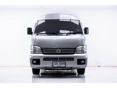 2003 NISSAN URVAN 3.0 ZDI หลังคาสูง  ผ่อน 2,588 บาท 12 เดือนแรก รูปที่ 3