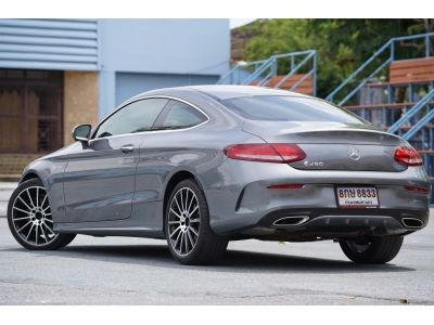 2016 BENZ C250 COUPE AMG A/T สีเทา รูปที่ 3