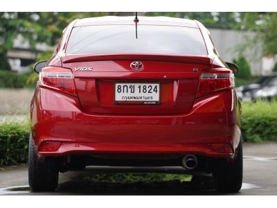 2013 TOYOTA VIOS 1.5 E  A/T สีแดง รูปที่ 3