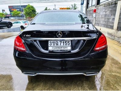 2015 BENZ C180 1.6 EXCLUSIVE สีดำ เกียร์ออโต้ รูปที่ 3