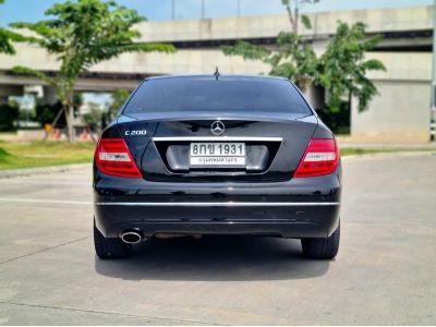 2012 BENZ C-CLASS, C200 AVANTGARDE  โฉม W204 สีดำ เกียร์ออโต้ รูปที่ 3