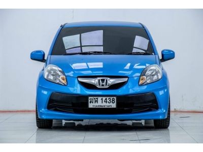 2012 HONDA  BRIO 1.2V  ผ่อน 2,648 บาท 12เดือนแรก รูปที่ 3