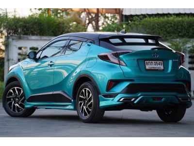 2018 TOYOTA C-HR 1.8 HV Hi  A/T สีเขียวดำ รูปที่ 3