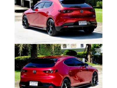 Mazda3 2.0C Sport 5ประตู ปี2019 จด2022 สีแดง เบนซิน ออโต้ รูปที่ 3