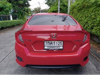 Honda Civic FC 1.8EL iVTEC ปี 2017(ปลายปีธ.ค.) สีแดง รถบ้าน มือเดียว ออกห้างป้ายแดง เจ้าของขายเอง รูปที่ 3