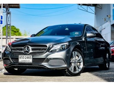 2018 Mercedes Benz C-CLASS C350E Avantgarde ดอกเบี้ยพิเศษสำหรับ ลูกค้าเครดิตดี เริ่มต้น 2.xx รูปที่ 3