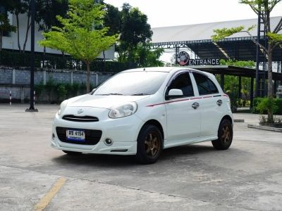 2012 Nissan March 1.2E เครดิตดีฟรีดาวน์ ผ่อน 3,xxx เท่านั้น รูปที่ 3