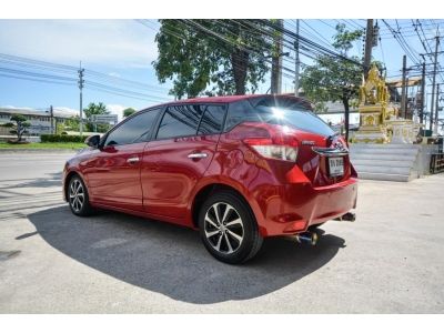 2014/15 Toyota Yaris 1.2G  CVT (AAB/ABS) เบนซิน สี : แดง รูปที่ 3