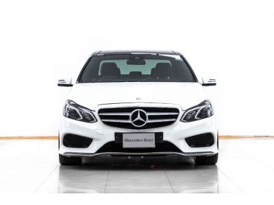 2014 MERCEDES BENZ  E-CLASS E300 2.2 AMG HYBIRD ผ่อนเพียง 7,961 บาท 12 เดือนแรก รูปที่ 3