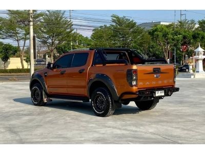 2017 FORD RANGER, 2.2 WILDTRAK DOUBLE CAB 2WD โฉม DOUBLE CAB สีส้ม เกียร์ออโต้ รูปที่ 3