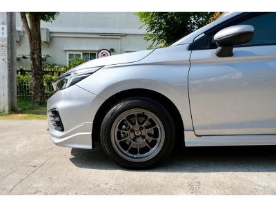 Honda City 1.0 turbo sv ปี2021 เบนซิน ออโต้ สีเทา ไมล์ 34,xxx km. รูปที่ 3