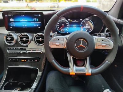 2022 BENZ GLC43 COUPE Facelift สีเทา เกียร์ออโต้ ไมล์เพียง 46,XXX KM วารันตียาว รูปที่ 3