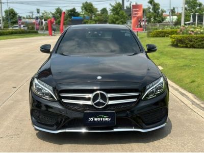 2016 Mercedes-Benz C300 2.1 Blue TEC HYBRID AMG Dynamic รถเก๋ง 4 ประตู ✅ประกันBattery Hybrid 10ปี รูปที่ 3