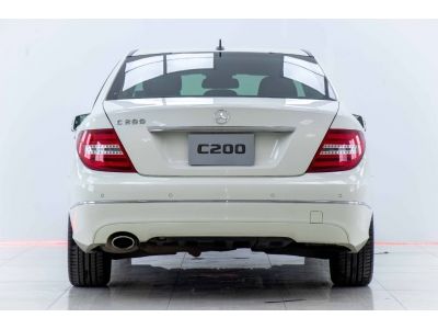 2012 MERCEDES-BENZ C-CLASS C200 CGI W204   ผ่อน 5,149 บาท 12เดือนแรก รูปที่ 3