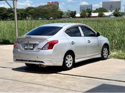 NISSAN ALMERA 1.2E ปี2013 สีบอนเงิน เกียร์ออโต้ เครื่องเบนซิน รูปที่ 3