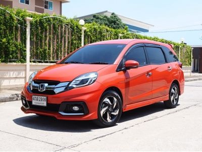 HONDA MOBILIO 1.5 RS ปี 2015 จดปี 2016 เกียร์AUTO สีพิเศษSUNSET ORANGE รูปที่ 3