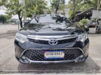 2017 TOYOTA CAMRY 2.5 HV PREMIUM auto สีดำ รถสวยตรงปก ฟรีดาวน์ รูปที่ 3