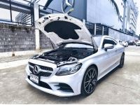 2019 BENZ C200 COUPE AMG DYNAMIC สีขาว wrap เทา ภายในแดง วิ่งน้อยเพียง 69,XXX KM. รูปที่ 3