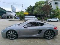 Porsche 981 Cayman 2015 สีดำ Wrap เทา ภายในแดงล้วน รูปที่ 3