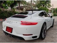 Porsche​ 911​ Carera​ S​ 2018 สีขาวหลังคาแก้ว ภายในแดง มือเดียวเลขไมล์​ 16,xxx km. รูปที่ 3