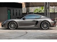 Porsche 718 Cayman 2018 สีเทา ภายในแดง ไมล์น้อยมาก รูปที่ 3