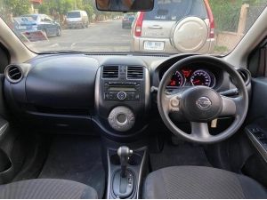 2014 NISSAN ALMERA, 1.2 V (ตัวรองท็อป) รถบ้านเจ้าของขายเองชื่อตรงเล่ม สภาพดีตามรูป เครื่องดี เกียร์ดี ประกันชั้น1ซ่อมศูนย์ รูปที่ 4