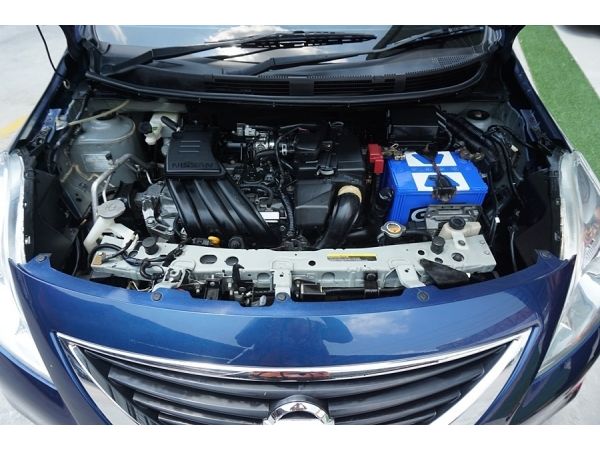 NISSAN ALMERA 1.2V CVT AT ปี2012 สีน้ำเงิน รูปที่ 4