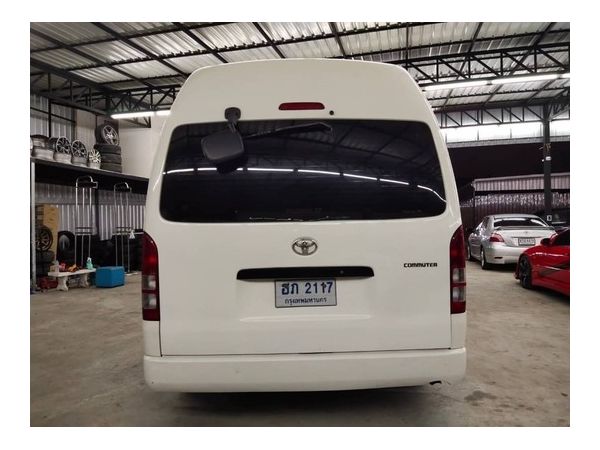 รถบ้านแท้ Toyota Hiace Commuter 2.7 vvt I ปี 2012  เล่มเอกสารพร้อมโอน ไม่เคยเป็นรถรับจ้าง  จัดไฟแนนซ์ได้เต็ม 100% ออกรถใช้เงิน 3,000 บาทเท่านั้น ขายราคา 418,000 บาท เงินสดลดได้ รูปที่ 4