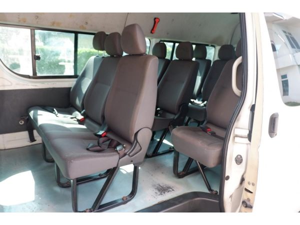 รถตู้ป้ายฟ้า TOYOTA COMMUTER ปี 2009 สีขาว (จดได้ทุกป้าย) รูปที่ 3