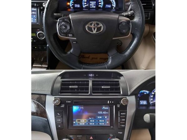 TOYOTA  CAMRY  HYBRID 2.5 HV  DVD  AUTO สภาพนางฟ้า รูปที่ 4