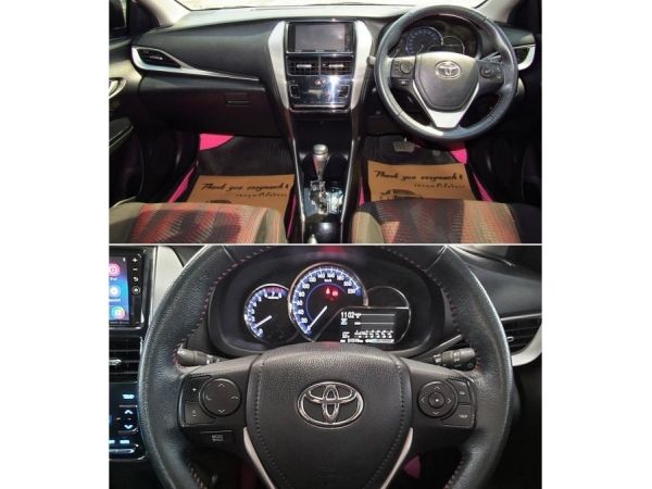 TOYOTA YARIS ATIV 1.2 S  AUTO  รุ่น TOP  เบนซิน สภาพนางฟ้า รูปที่ 4