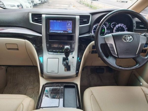 Toyota alphard hybrid 2.4 VIP ปี2012 สีดำ รถมือเดียวจากป้ายแดงสภาพสวยเข้าศูนย์ตลอด เบาะมิกกี้เม้าส์ปรับไฟฟ้าคู่หน้า คู่กลาง นั่งสบายพร้อมใช่ค่ะ รูปที่ 4